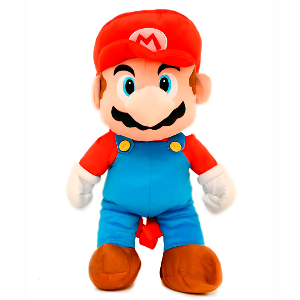 Mochila Peluche Mario Bros o Luigi | Accesorio Gamer y Coleccionable