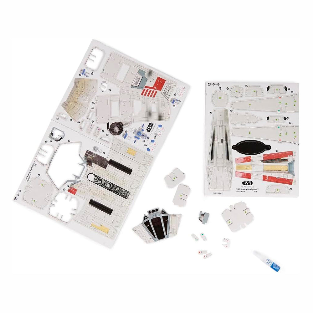 Rompecabezas 4D Star Wars X-Wing Fighter – 160 Piezas de Colección