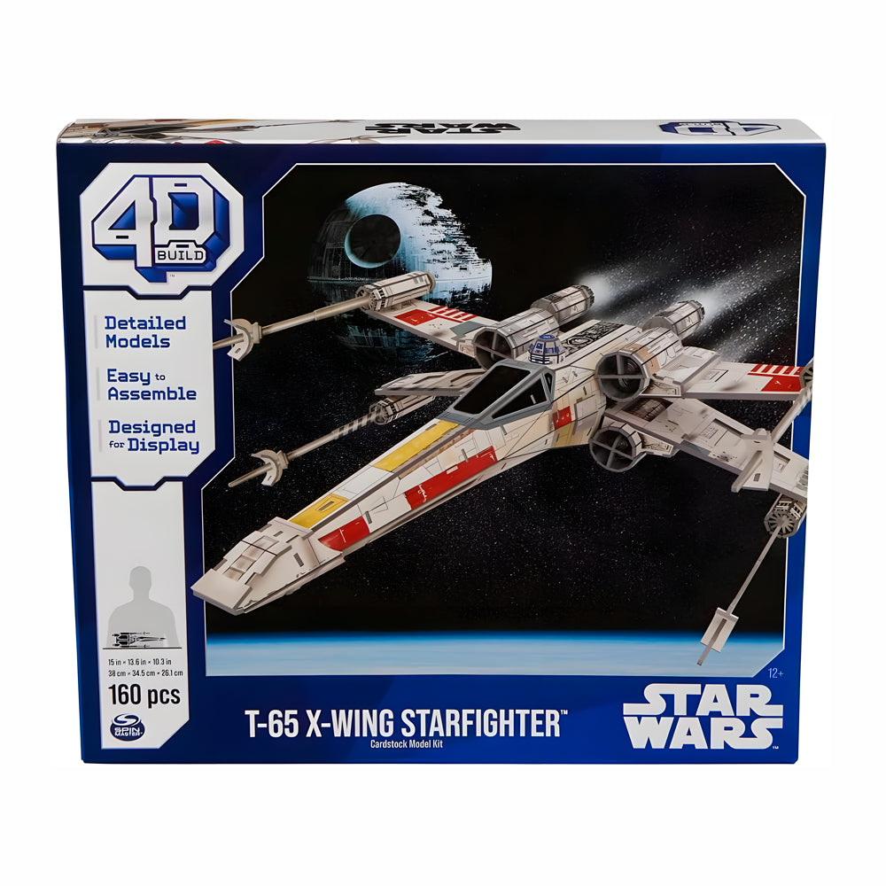 Rompecabezas 4D Star Wars X-Wing Fighter – 160 Piezas de Colección
