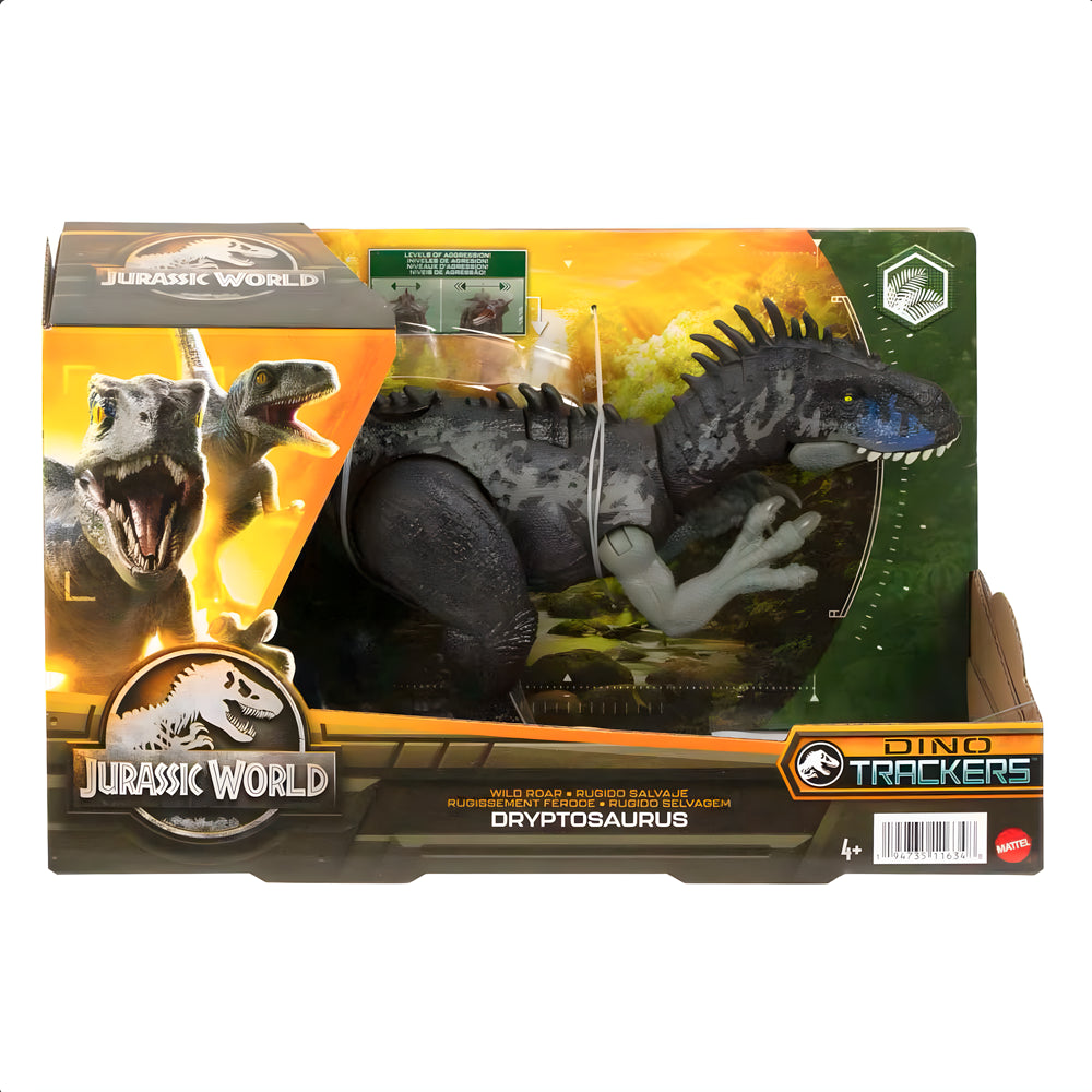 Jurassic World Dino Trackers – Figura Articulada Dryptosaurus