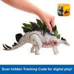 Cargar imagen en el visor de la Galería, Jurassic World Dino Trackers – Figura Articulada Stegosaurus 33 cm