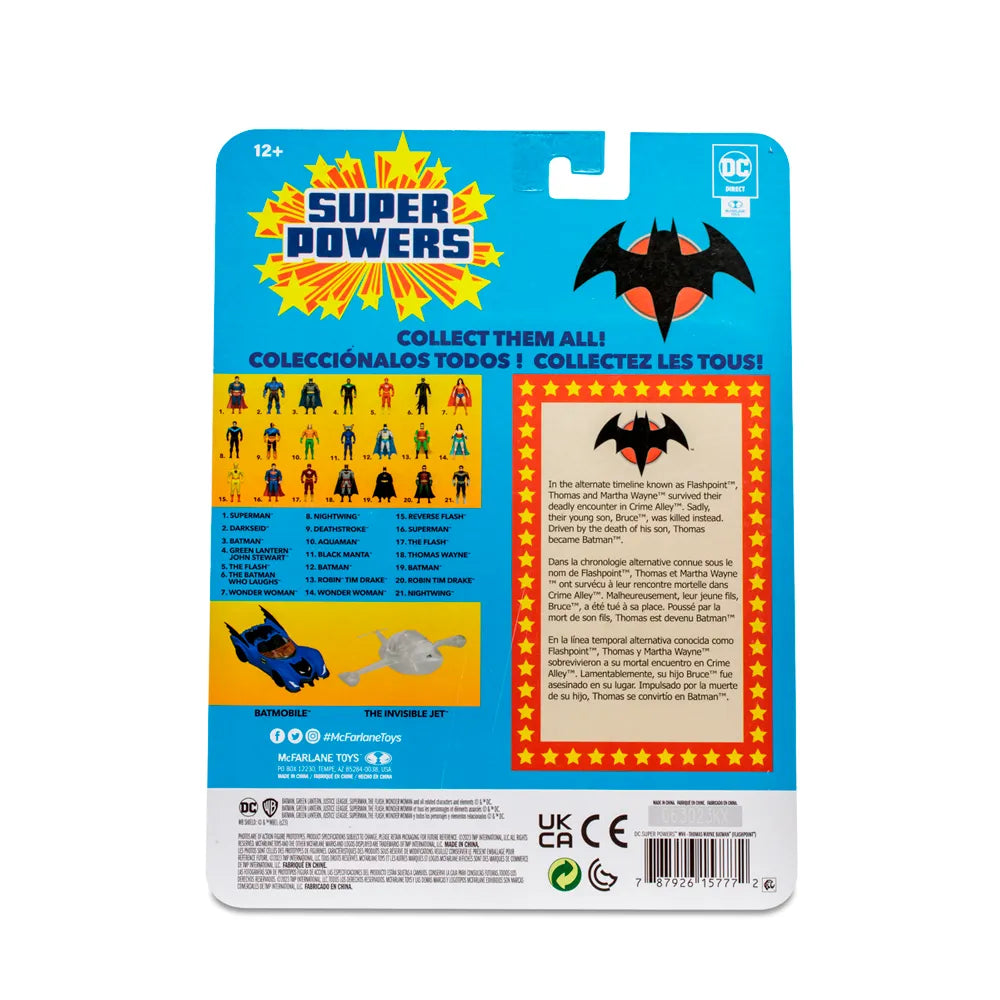 Figura Batman DC Super Powers – Edición Coleccionable 10 cm
