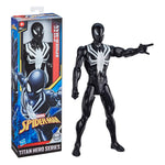 Cargar imagen en el visor de la Galería, Figura Spider-Man Black Suit – Versión Simbionte Marvel Titan Hero 30 cm