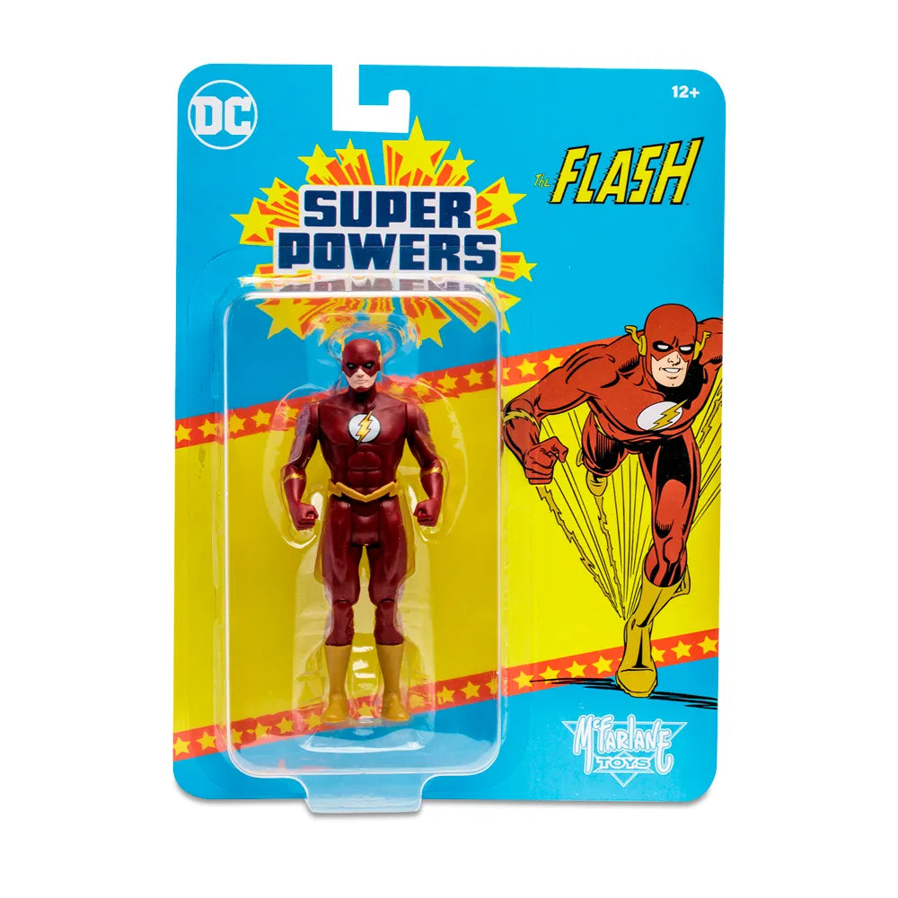 Figura Flash DC Super Powers – Edición Retro Coleccionable 10 cm