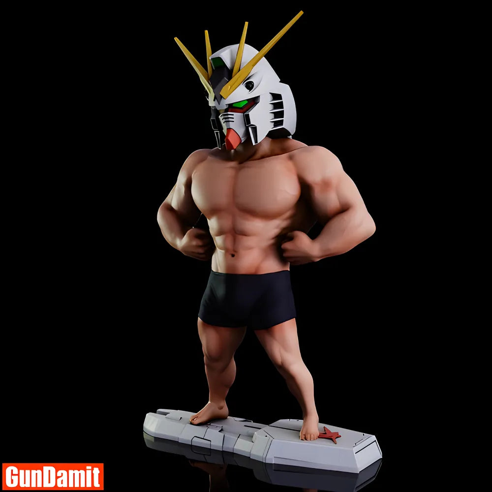 Figura Luchador Gundam – Edición Coleccionable con Acabado Metálico