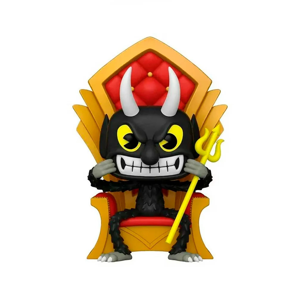 Funko Pop 898 Devil’s Throne – Cuphead | Figura Coleccionable Diablito con Silla