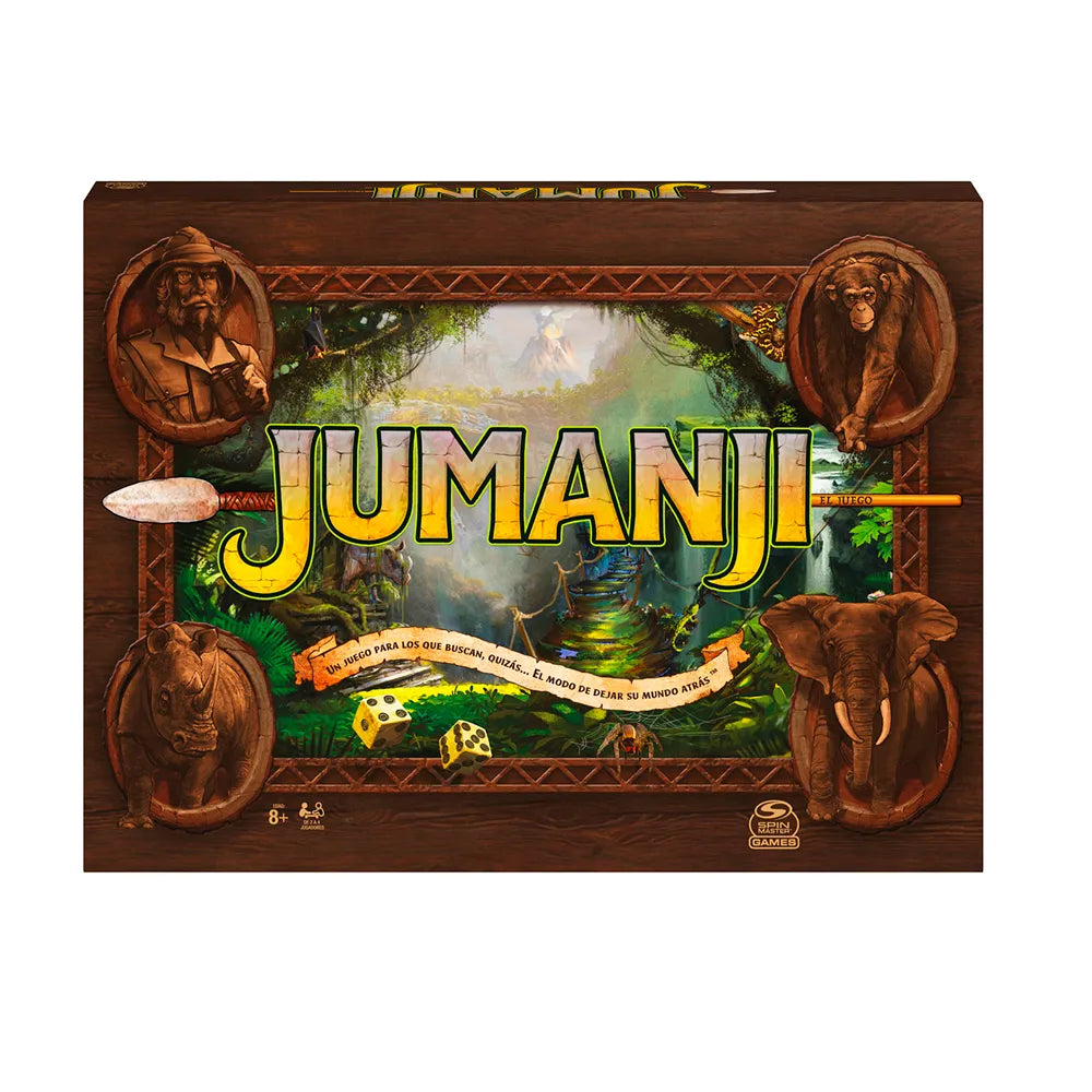 Jumanji Juego de Mesa Spin Master | Aventura Clásica Familiar