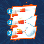 Cargar imagen en el visor de la Galería, Nerf Super Soaker 3 en 1 Hasbro – Lanzador de Agua | Pistola Acuática
