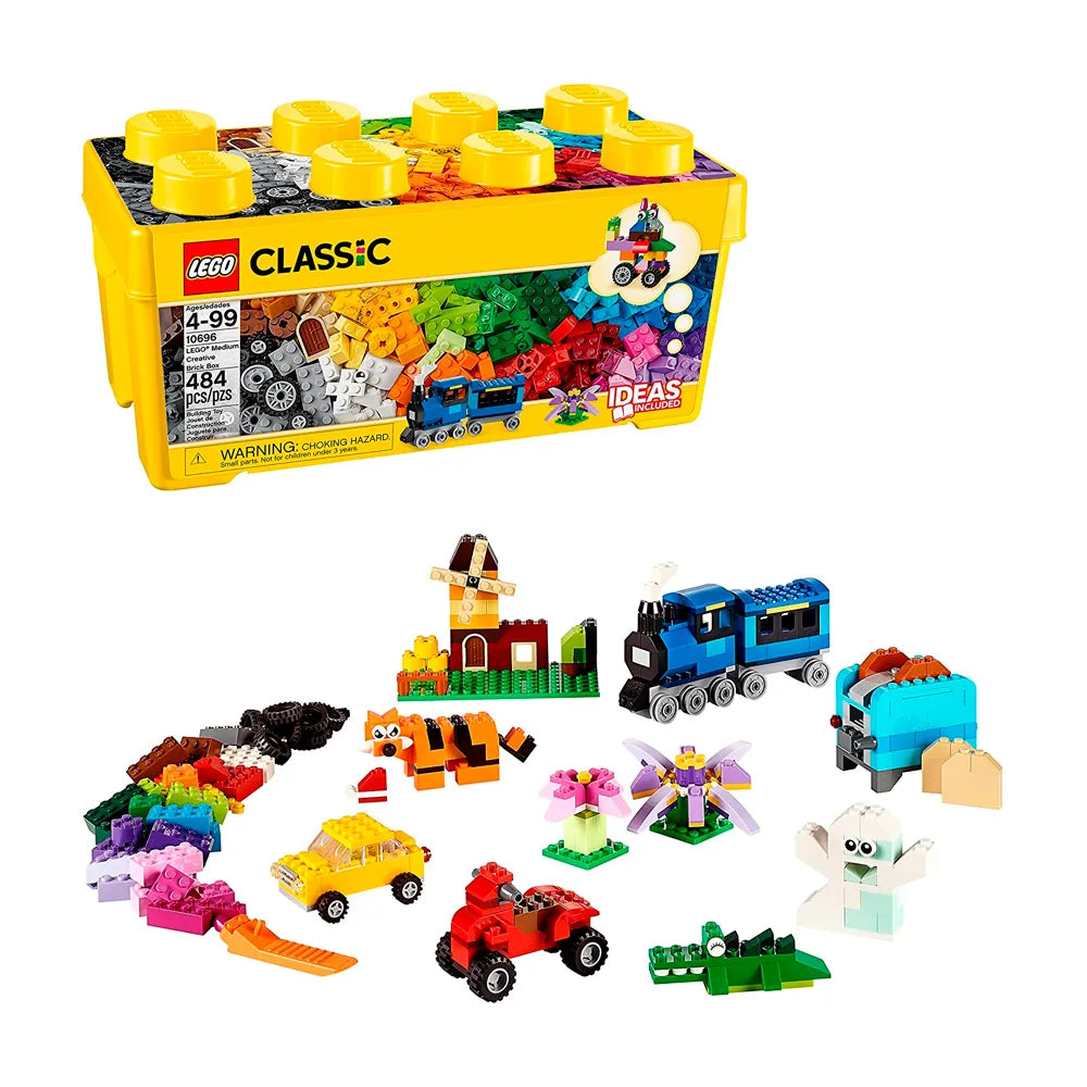 LEGO Classic Caja Creativa Mediana 484 Piezas – Bricks Creativos | Set de Construcción