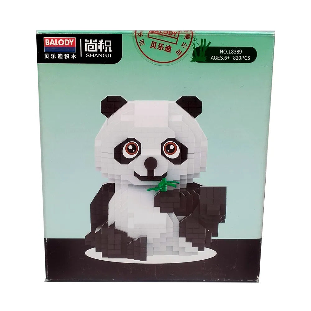 LEGO Panda Armable 820 Piezas | Figura de Bloques Decorativa