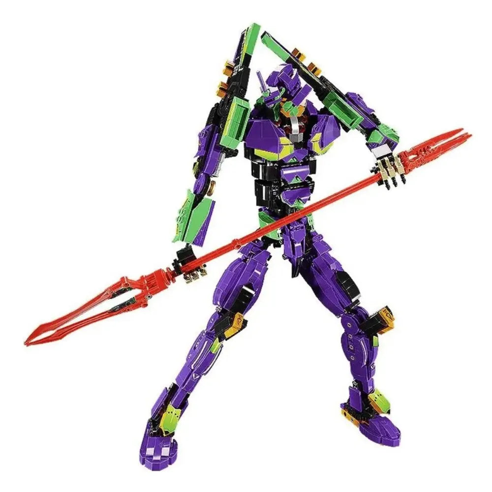 Lego Metalbuild EVA-01 – Figura Armada Inspirada en Evangelion