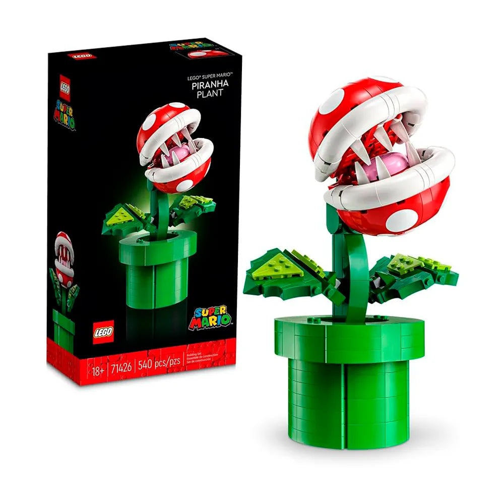 Lego Super Mario Planta Piraña – Set Coleccionable con Movimiento