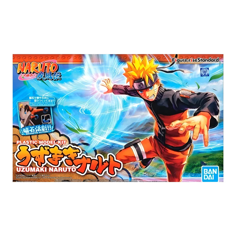 Naruto Shippuden Plastic Model Kit Uzumaki – Modo Sabio Armable Bandai