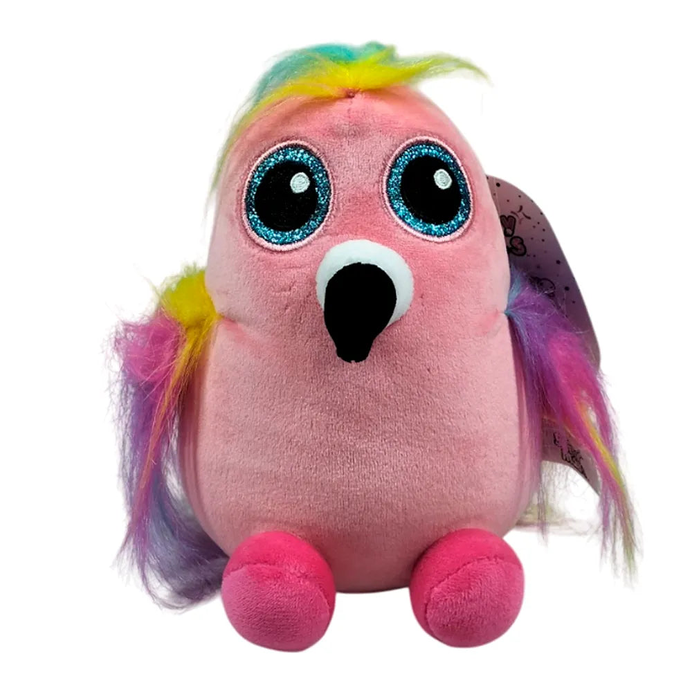 Mini Peluches Shiny Mals Ruz 17cm – Animales Brillantes y Coloridos de Colección