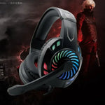 Cargar imagen en el visor de la Galería, Audífonos Gamer KM666 KOMC con Luces LED y Sonido Envolvente
