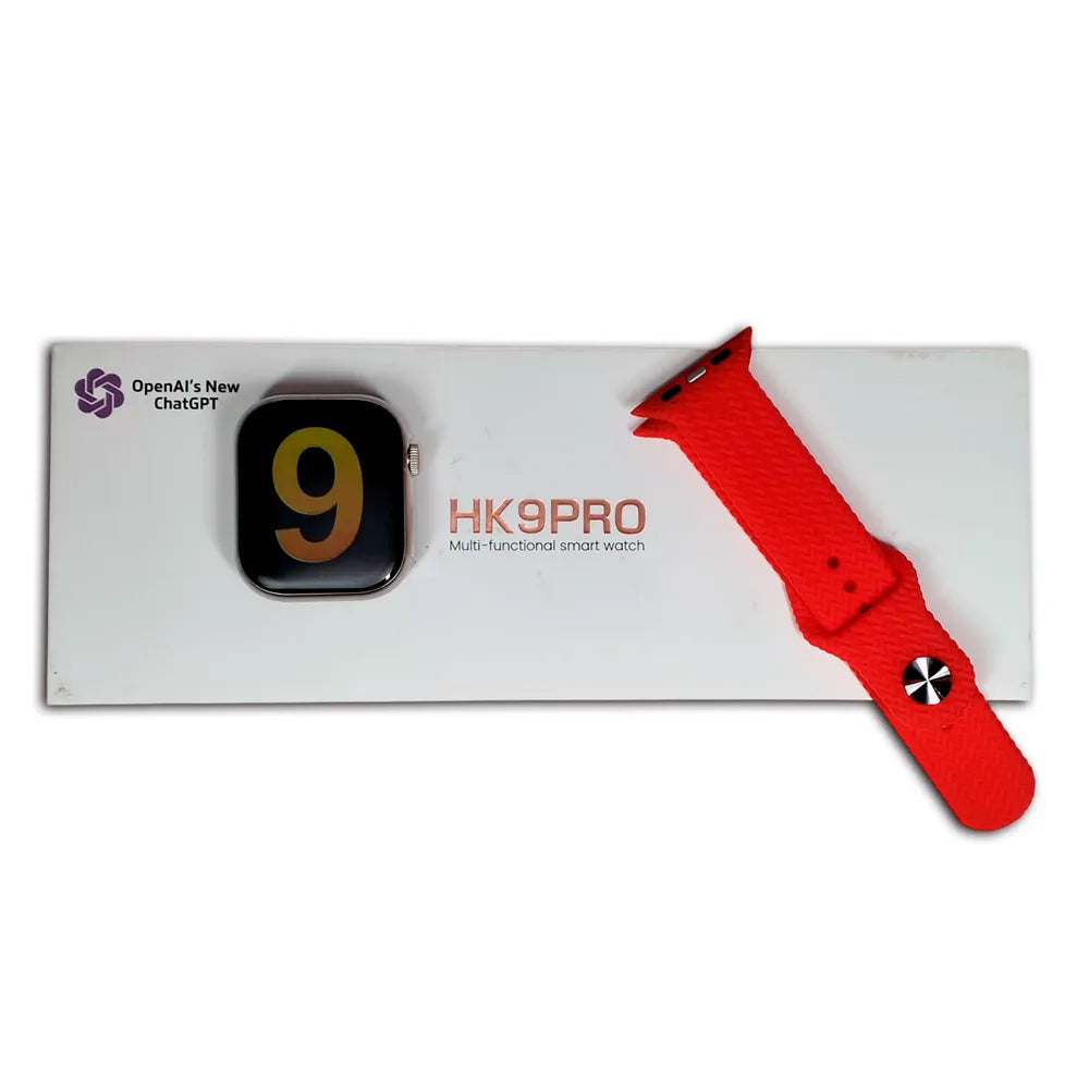 Smartwatch HK9 Pro – Monitor de Salud, Conexión Inteligente y Estilo Futurista