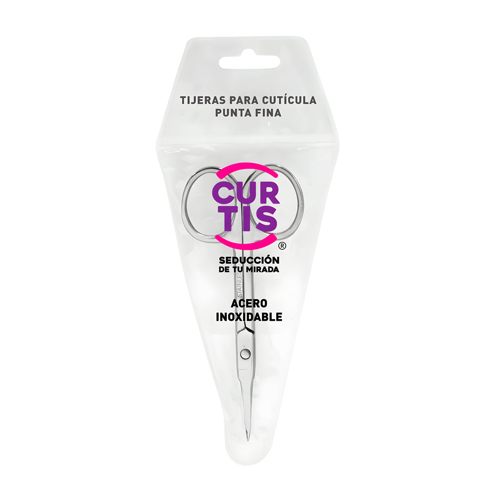 TIJERA PROFESIONAL PARA CUTÍCULA CURTIS ACERO INOXIDABLE