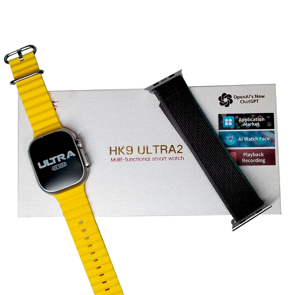 Smartwatch HK9 Ultra 2 – Tecnología Avanzada, Salud y Estilo Futurista