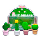 Cargar imagen en el visor de la Galería, Goma Cactus Flor (Set de 4 Piezas) – Borradores Kawaii de Estilo Natural
