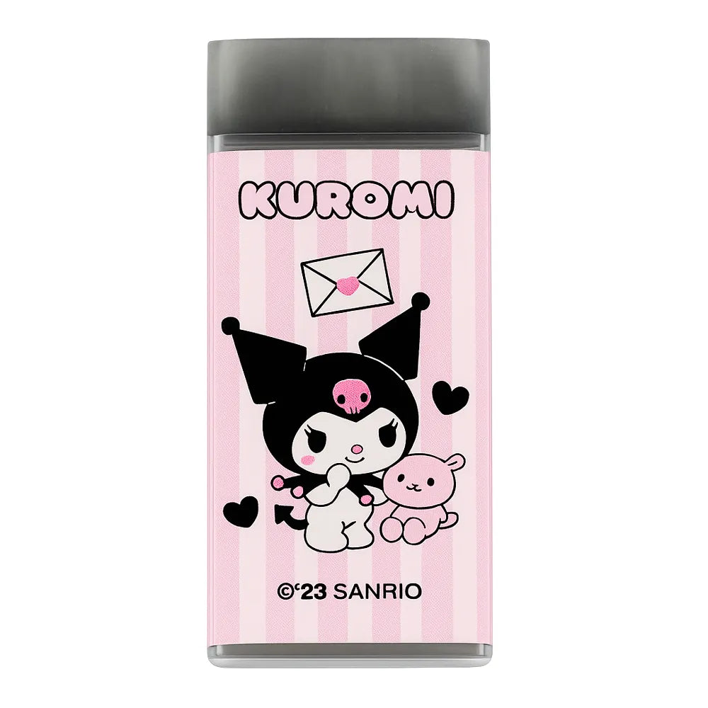 Goma Kuromi Recortable – Borrador Kawaii de Sanrio con Actitud Rebelde