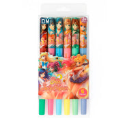 Lapicero Sailor Moon 6 Pzas – Escritura Multicolor con Energía Lunar