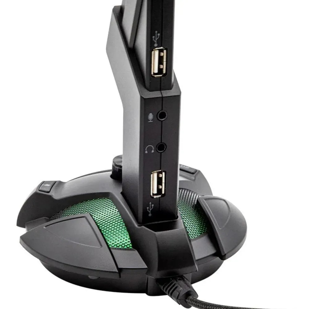 Base USB para Audífonos Yelian con Luces LED