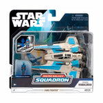 Cargar imagen en el visor de la Galería, Star Wars Galaxy Squadron – Nave Coleccionable con Figura de Piloto

