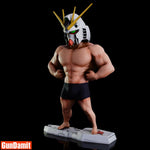 Cargar imagen en el visor de la Galería, Figura Luchador Gundam – Edición Coleccionable con Acabado Metálico
