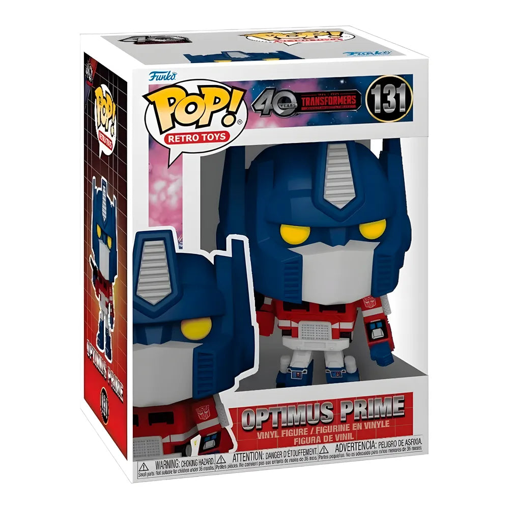 Funko Pop 131 Optimus Prime – Transformers 40 Aniversario | Figura Coleccionable