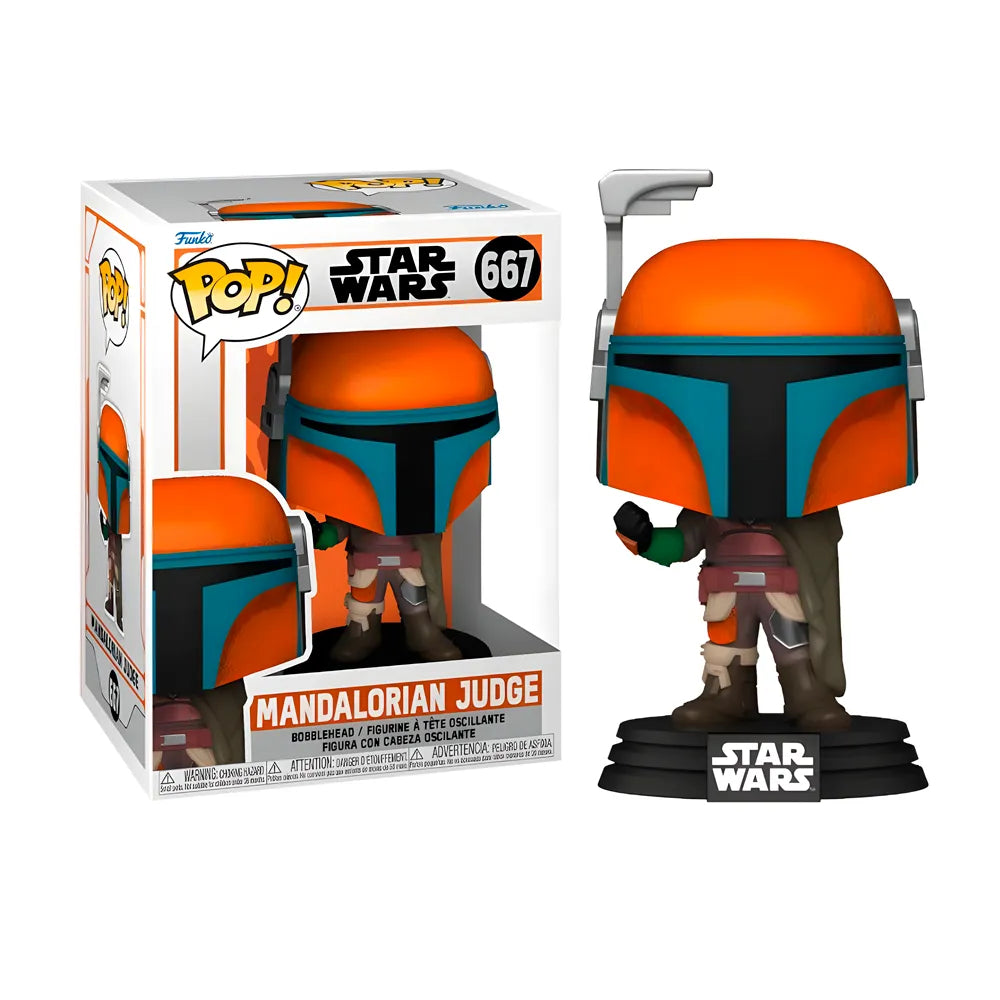 Funko Pop 667 Mandalorian Judge – Star Wars | Figura Coleccionable Exclusiva