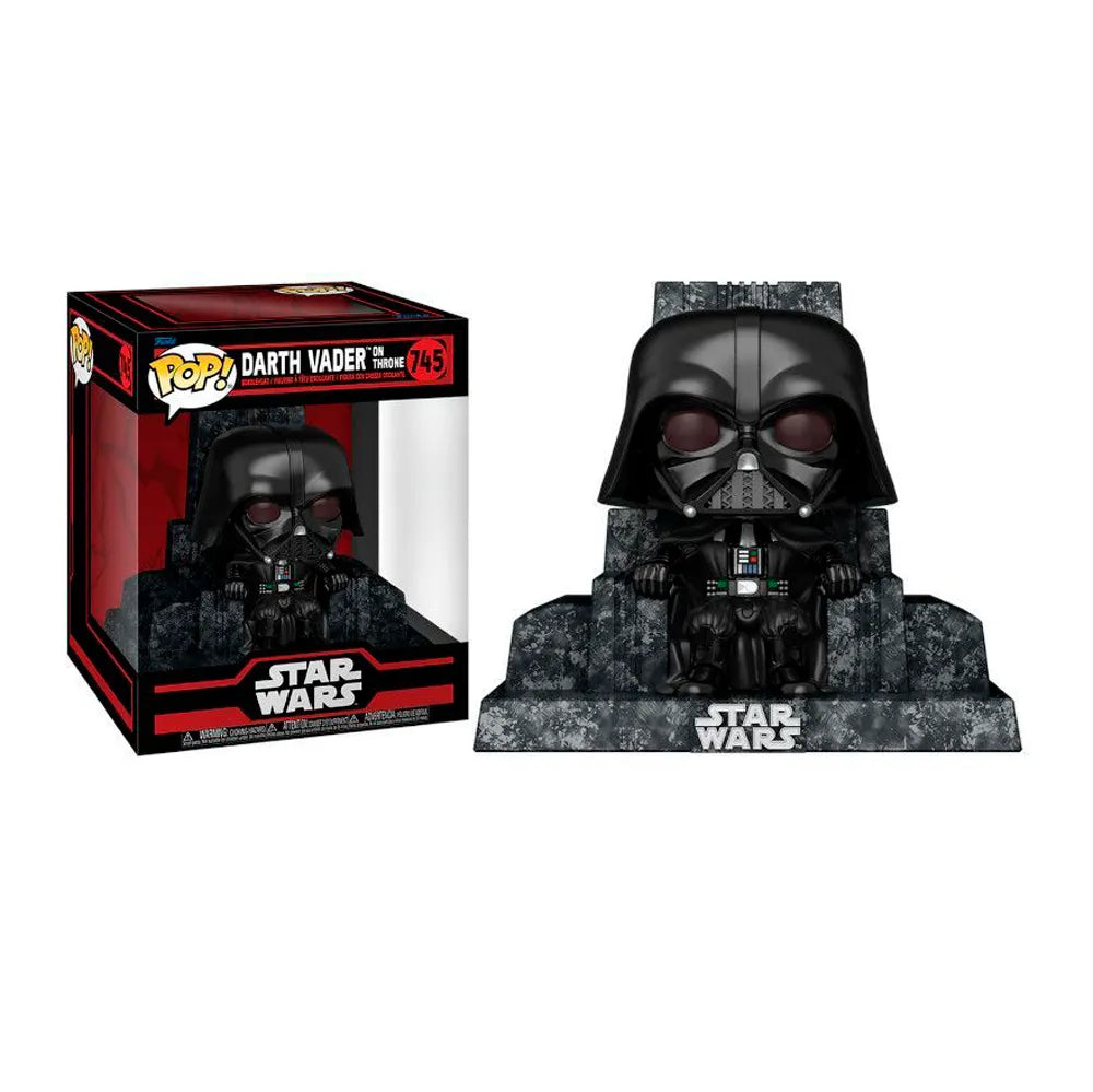 Funko Pop 745 Darth Vader on Throne – Star Wars Saga | Figura Coleccionable