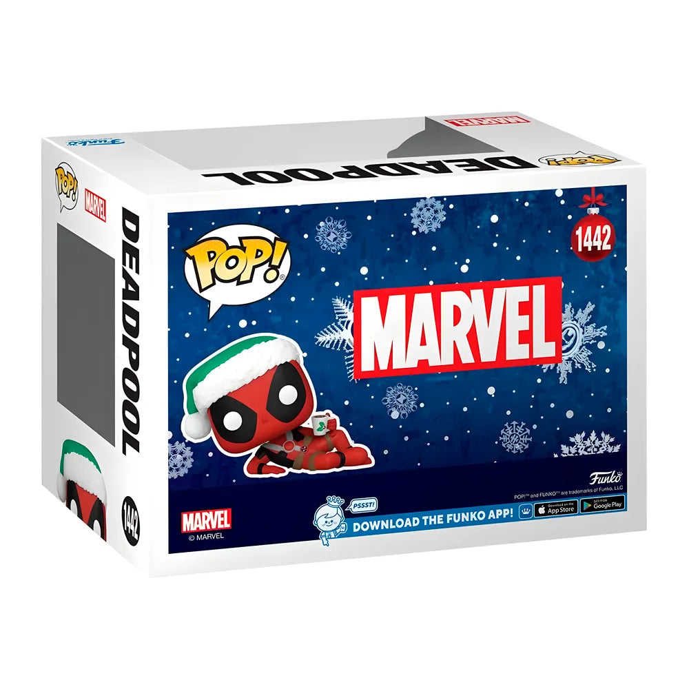 Funko Pop 1442 Deadpool Navideño – Marvel Holiday | Figura Coleccionable