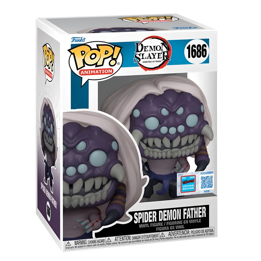 Funko Pop 1686 Spider Demon Father – Demon Slayer Kimetsu no Yaiba | Figura Coleccionable Anime