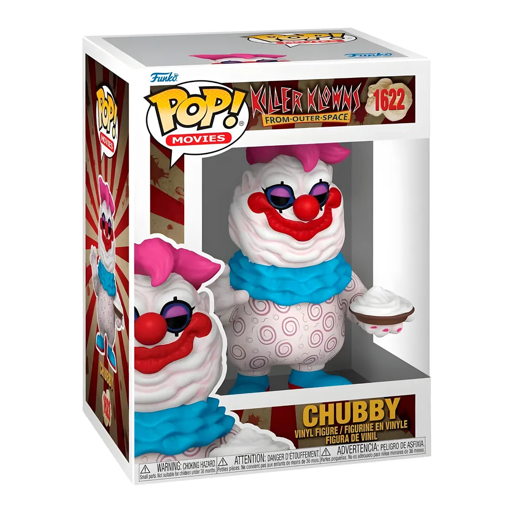 Funko Pop 1622 Chubby – Killer Klowns from Outer Space | Figura de Terror Vintage