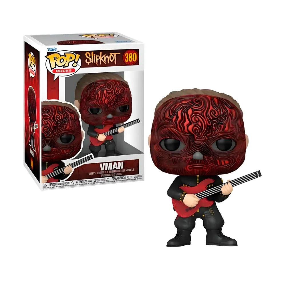 Funko Pop 380 Slipknot V-Man – Edición Oficial | Figura Coleccionable Rock Metal