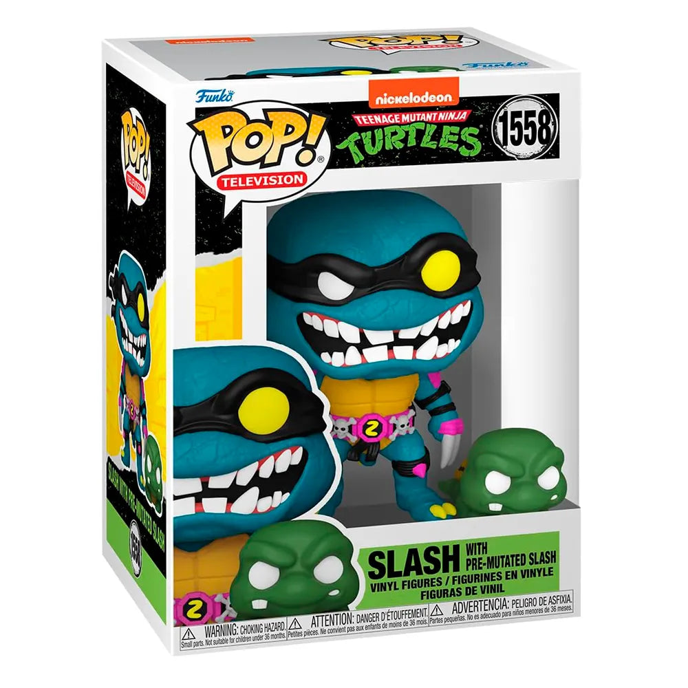 Funko Pop 1558 Slash – Tortugas Ninja | Figura Coleccionable Mutante