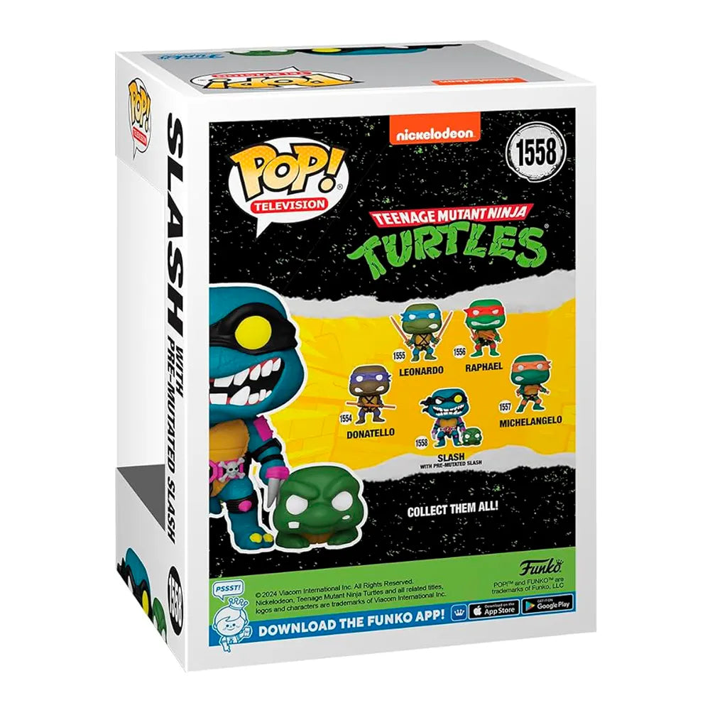 Funko Pop 1558 Slash – Tortugas Ninja | Figura Coleccionable Mutante