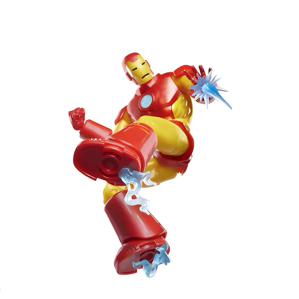 Iron Man Marvel Legends Serie 09 con Accesorios Intercambiables | Figura Coleccionable