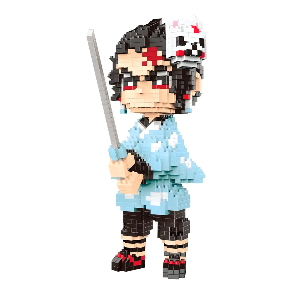 Bloques Armables Giyu Tomioka Demon Slayer – 1117 Piezas | Figura de Construcción Anime