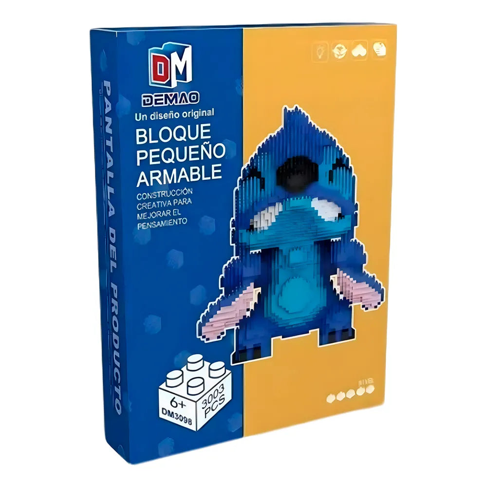 Bloques Armables Stitch DEMAO – 3003 Piezas | Figura de Construcción Disney