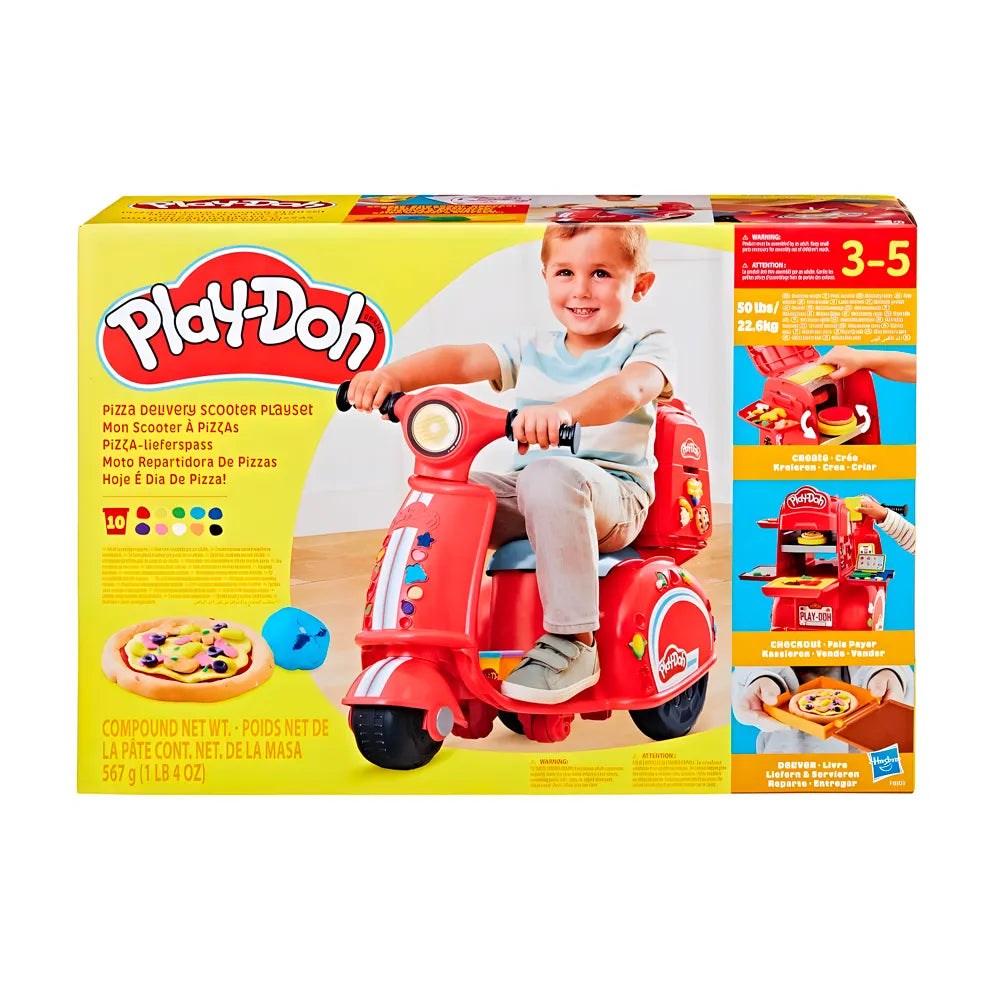 Moto Repartidora de Pizza Play-Doh – Hasbro
