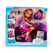 Nancy Un Día de Bicicleta – Muñeca con Accesorios y Bicicleta | Famosa