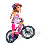 Cargar imagen en el visor de la Galería, Nancy Un Día de Bicicleta – Muñeca con Accesorios y Bicicleta | Famosa
