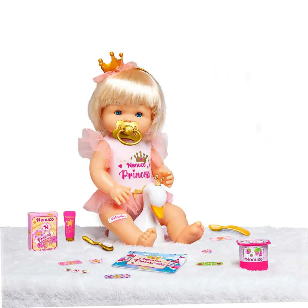 Nenuco Princesa – Muñeca Bebé con Vestido Rosa y Corona | Famosa
