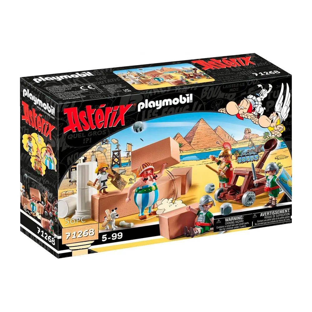 Playmobil Astérix – Set de 56 Piezas con Figuras, Accesorios y Barco Romano | Colección Clásica