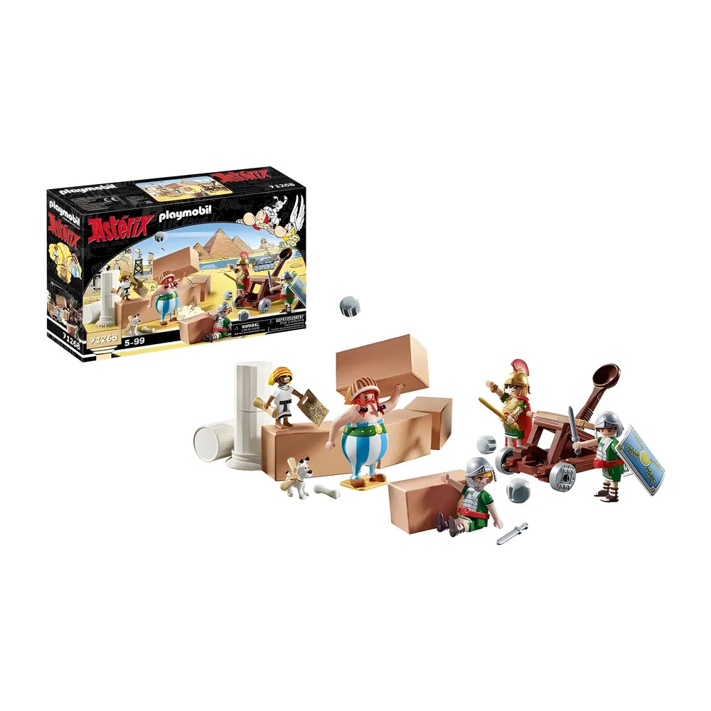 Playmobil Astérix – Set de 56 Piezas con Figuras, Accesorios y Barco Romano | Colección Clásica