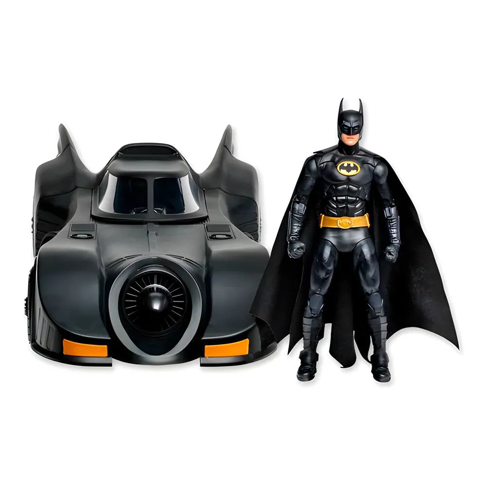 Batman y Batmobile 60 cm – Set de Figura Articulada y Vehículo Coleccionable | McFarlane Toys