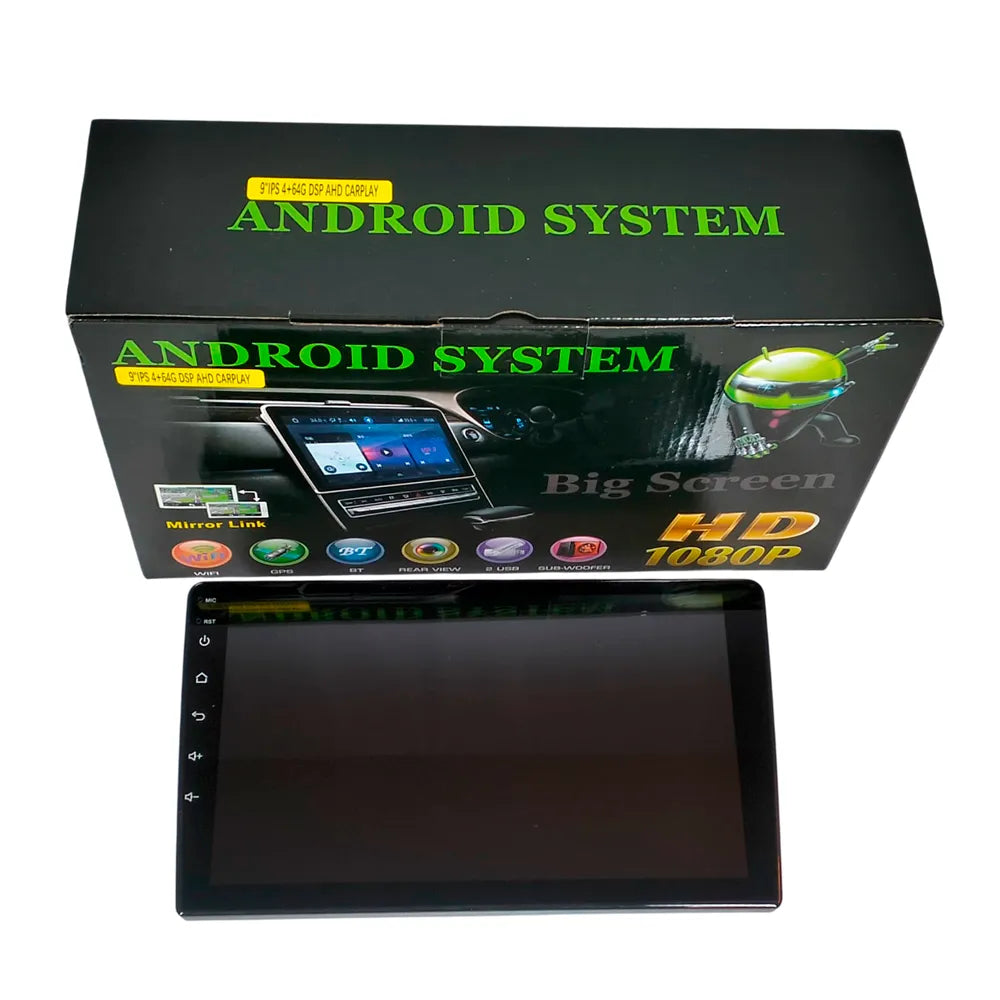 Estéreo Auto Pantalla Android DSP AHD HD 1080P con GPS y Bluetooth