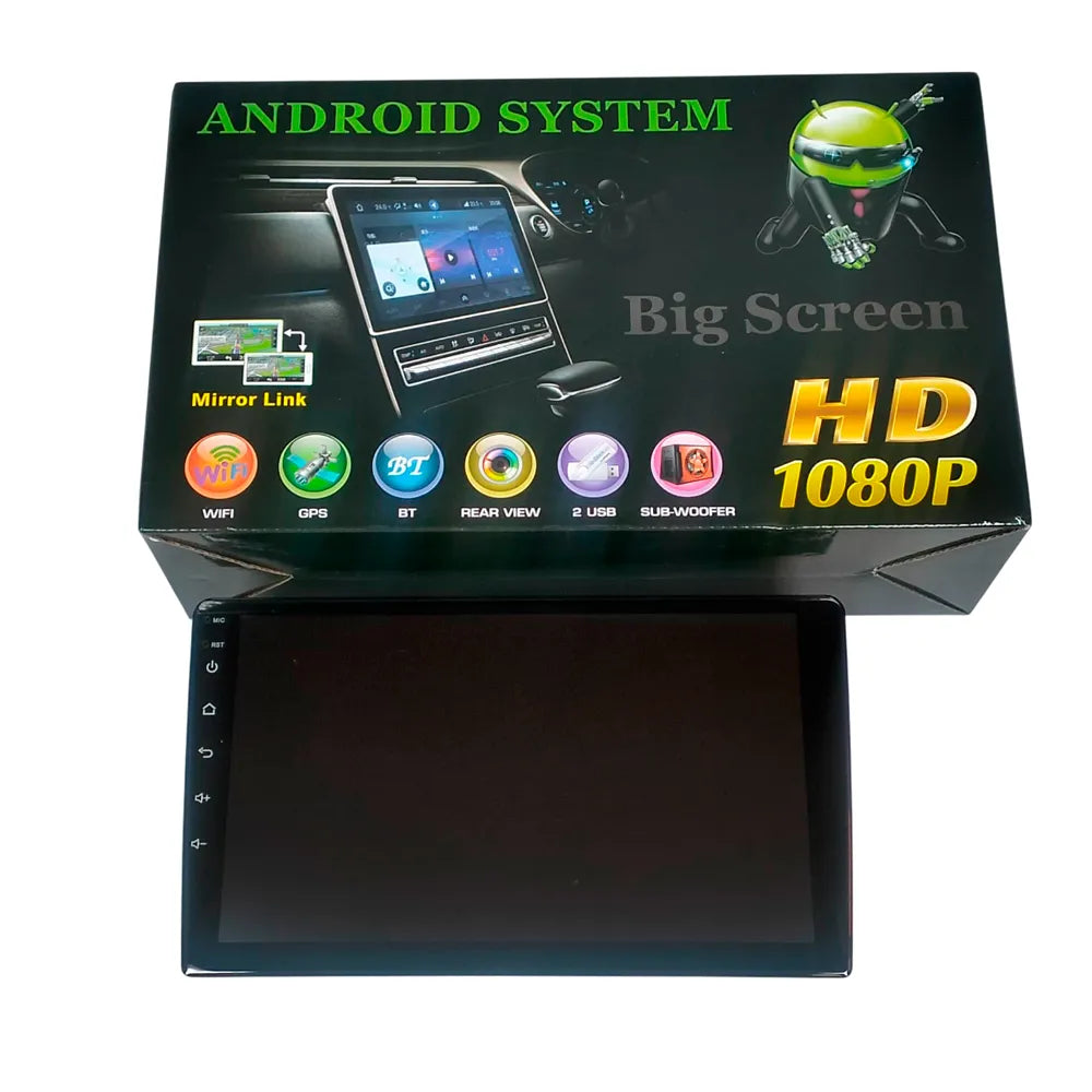 Estéreo Auto Pantalla Android DSP AHD HD 1080P con GPS y Bluetooth