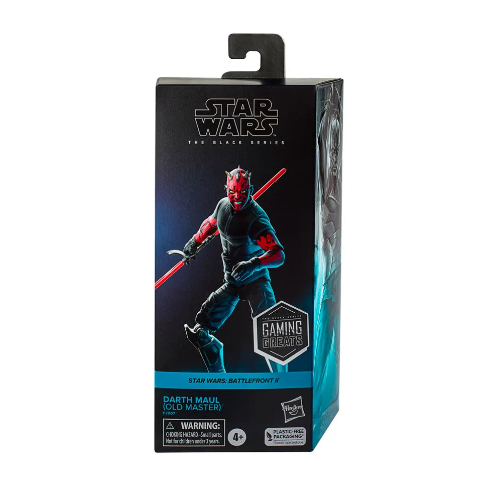 FIGURA STAR WARS DARTH MAUL THE BLACK SERIES HASBRO